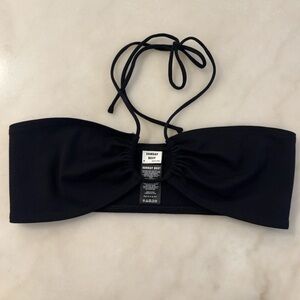 Aritzia Sunday Best Black Tie Top